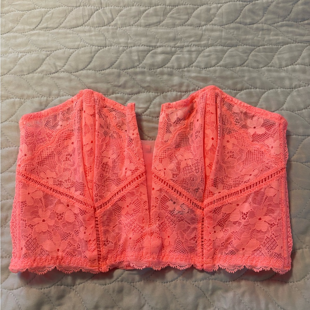 Victoria's Secret Bra Strapless Very Sexy Corset Bustier Sz M